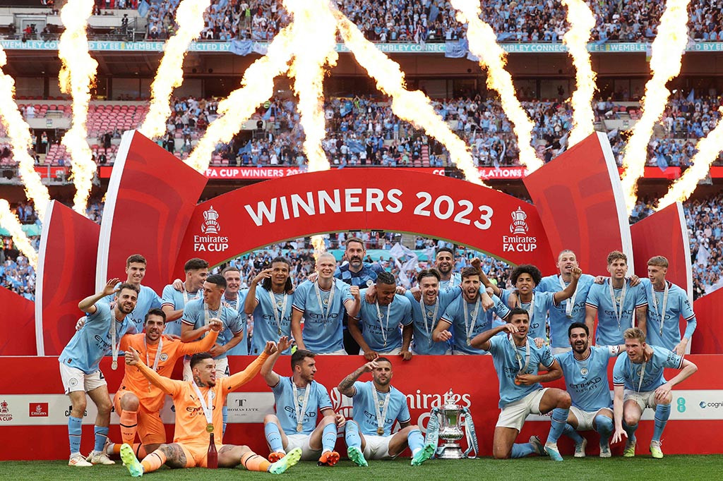 Tekuk MU 2-1, Manchester City Juarai Piala FA 2022/23
