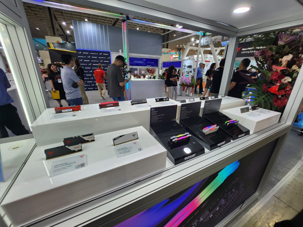 Booth Patriot Memory di Computex 2023.