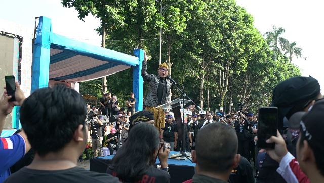 Helaran Hari Jadi Bogor (HJB) ke-541 jadi momen penting di Bogor.  (Foto: Dok. Istimewa)