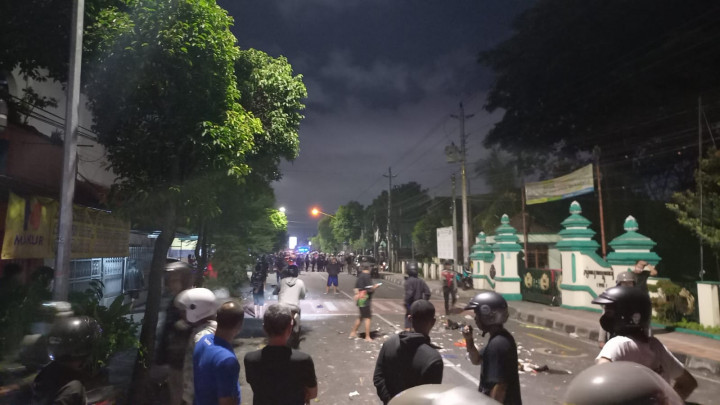 Ricuh di Yogyakarta, Sejumlah Ruas Jalan Protokol Sempat Ditutup