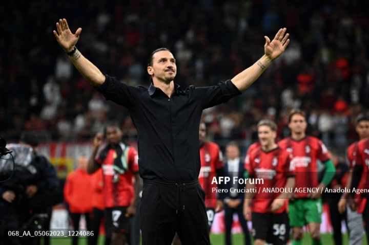 Zlatan Ibrahimovic Resmi Gantung Sepatu