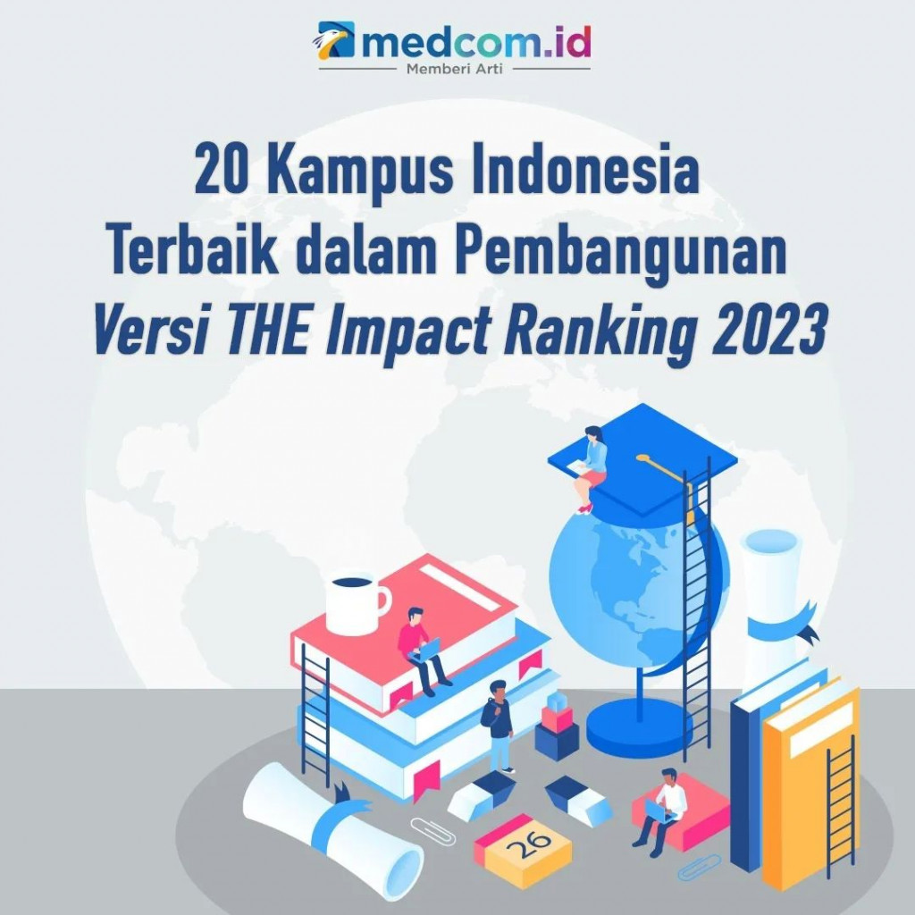 20 Kampus Terbaik di Indonesia dalam SDGs Versi THE Impact Ranking 2023