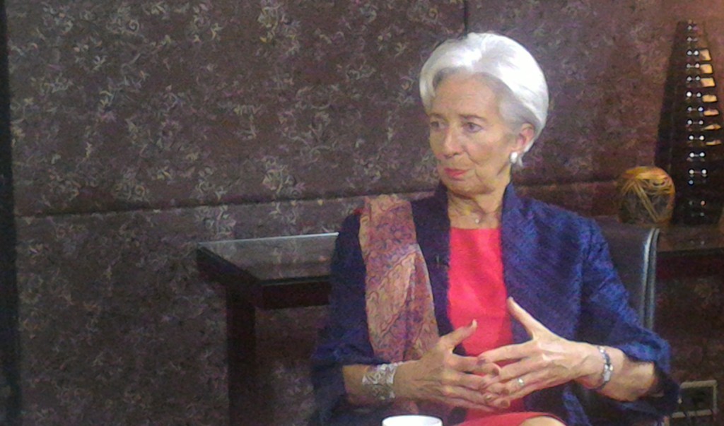 Presiden European Central Bank Christine Lagarde. Foto: Medcom.id/Eko Nordiansyah