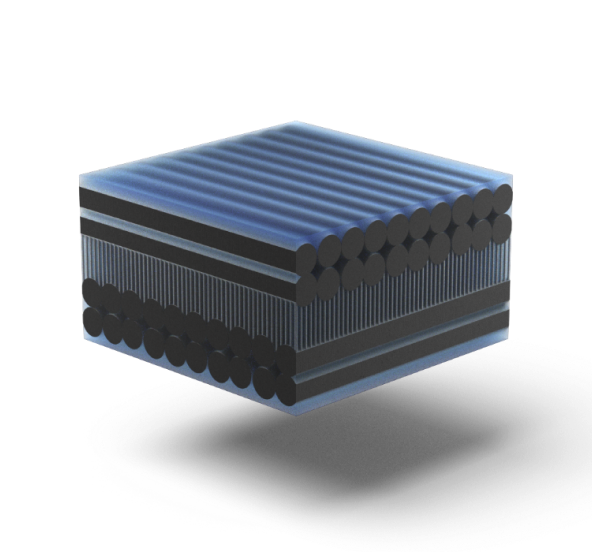 Nawa Technologies memiliki inovasi dengan memperkuat serat karbon dan membuatnya lebih ringan, sehingga cocok digunakan sebagai casing baterai EV. Nawa Technologies 