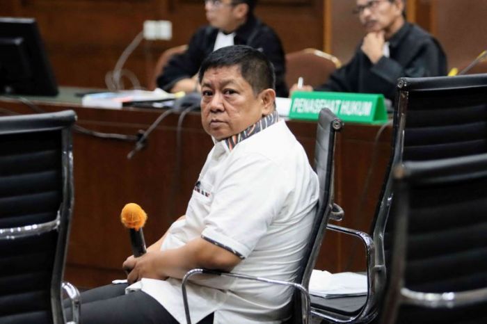 Terdakwa penyuap Lukas Enembe, Rijatono Lakka. MI/Adam Dwi