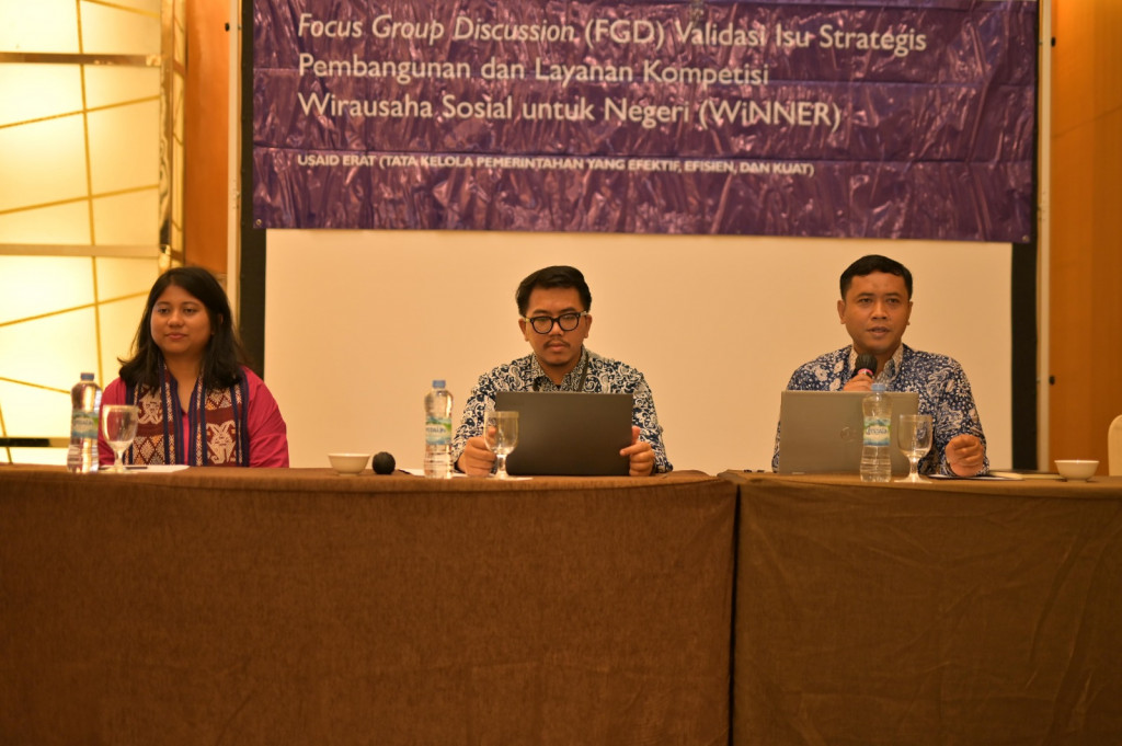 Kemenpan-RB bersama USAID ERAT akan mengatasi tantangan tata kelola pemerintahan di enam provinsi di Indonesia. Foto: dok Kemenpan-RB.