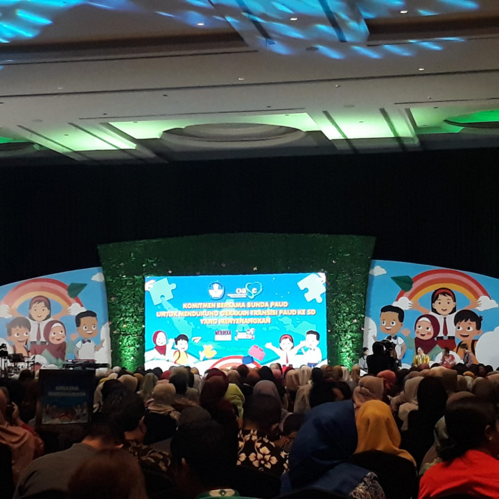 Libatkan Bunda PAUD, Gerakan Transisi PAUD ke SD yang Menyenangkan Digenjot