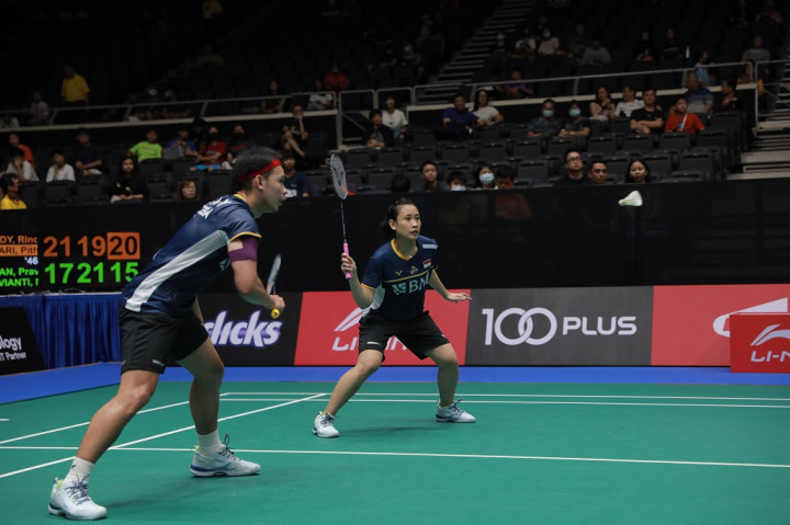 Saling Percaya Bawa Rinov/Pitha ke Babak Kedua Singapura Open