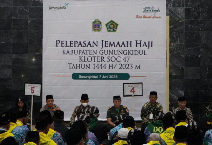 413 Calon Jemaah Asal Gunungkidul Berangkat ke Mekkah, 3 Orang Batal