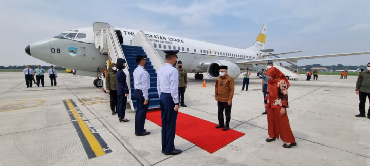 Bertolak ke Kepri, Wapres Tinjau Industri Tanaman Hidroponik