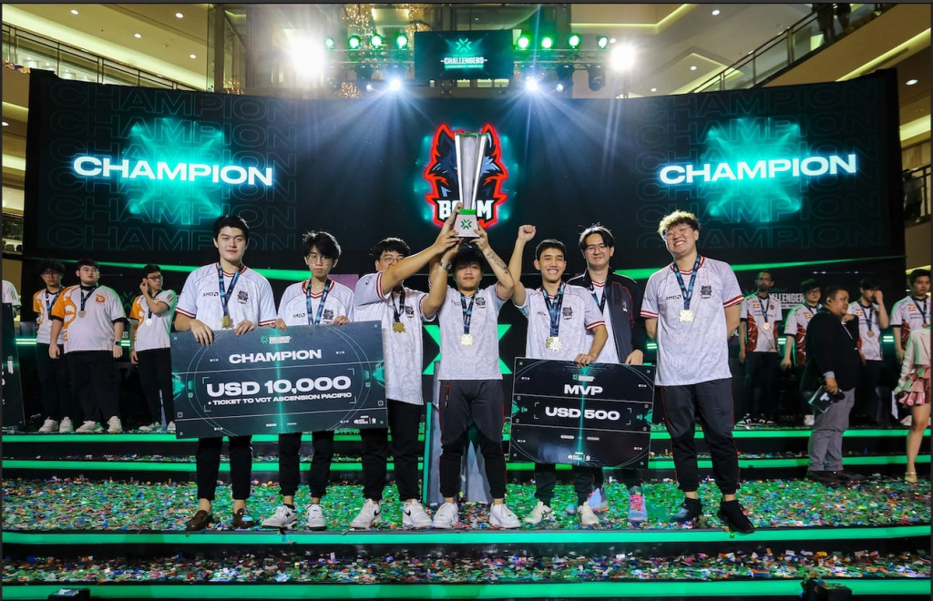 BOOM Esports menjadi juara Valorant Challengers Indonesia