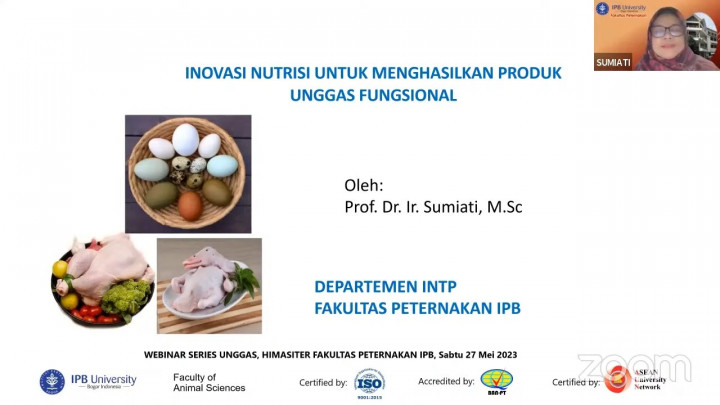 Guru Besar IPB: Kini Produk Unggas Bisa Rendah Kolesterol