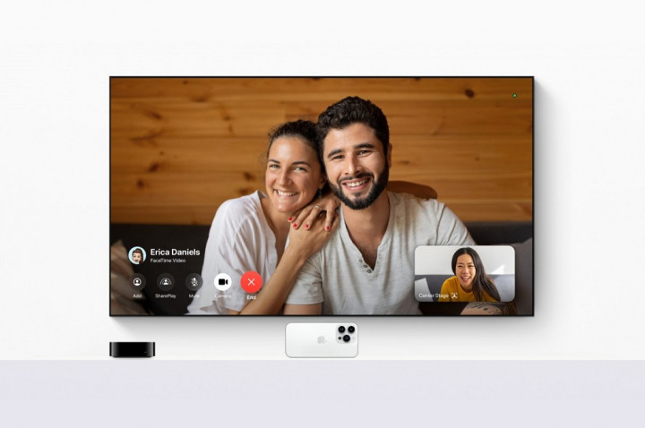 Apple TV 4K akan Dukung Panggilan FaceTime Pakai Kamera iPhone