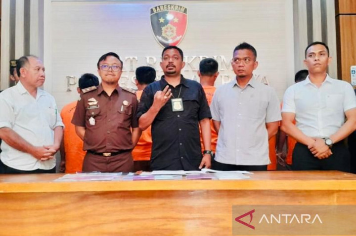 Polres Nagan Raya Aceh Tahan 5 Perangkat Desa Pelaku Pungli ke Masyarakat