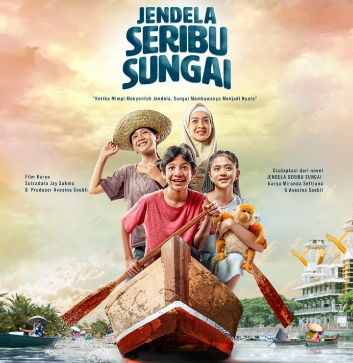 Ragam Keindahan Kota Banjarmasin di Film Jendela Seribu Sungai