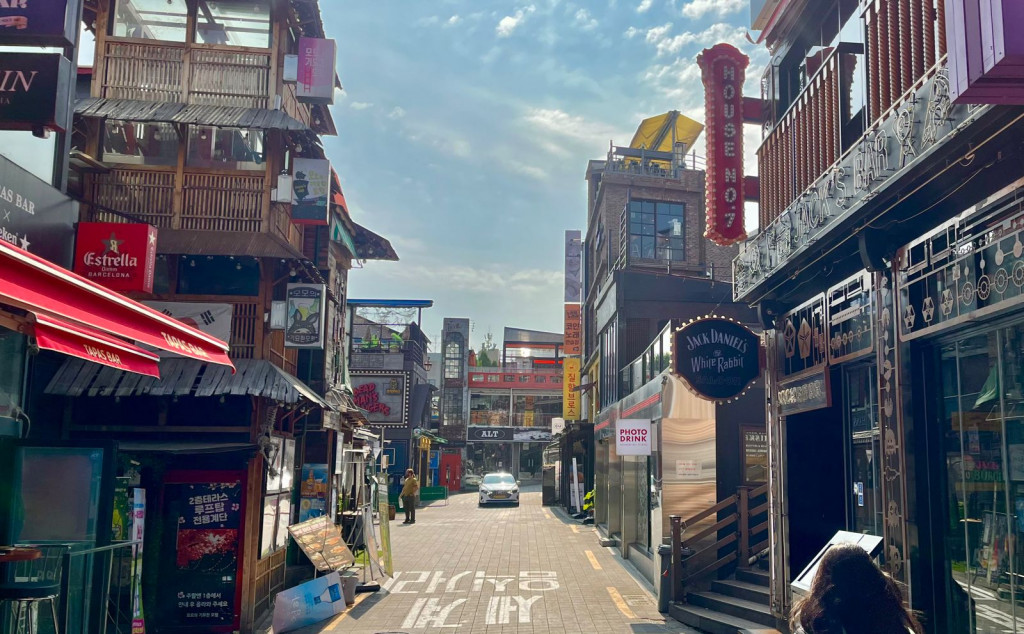 Itaewon, Korea Selatan. Foto: Medcom.id/Fatha Annisa
