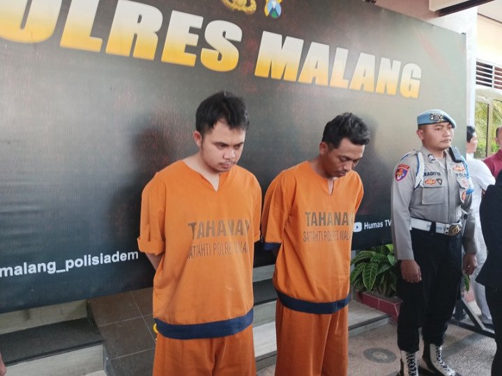 Terlilit Hutang, 2 Pria di Malang Bunuh dan Curi Mobil Pengemudi Taksi Daring