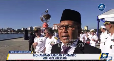 Monumen MNEK Desain Karya Danny Pomanto Diharapkan Jadi Simbol Perdamaian Dunia