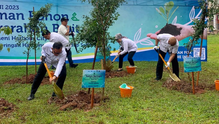 ASDP Tingkatkan Penghijauan Kawasan Bakauheni Harbour City