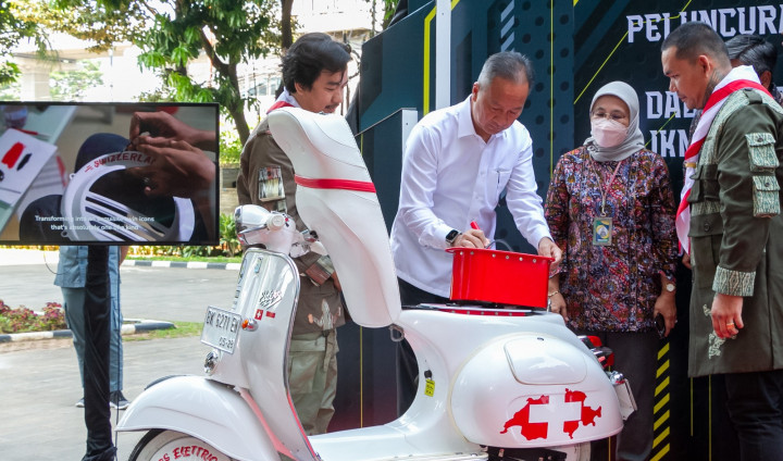 Ciptakan Industri Hijau, Kemenperin Dukung Skuter Listrik Konversi Buatan IKM