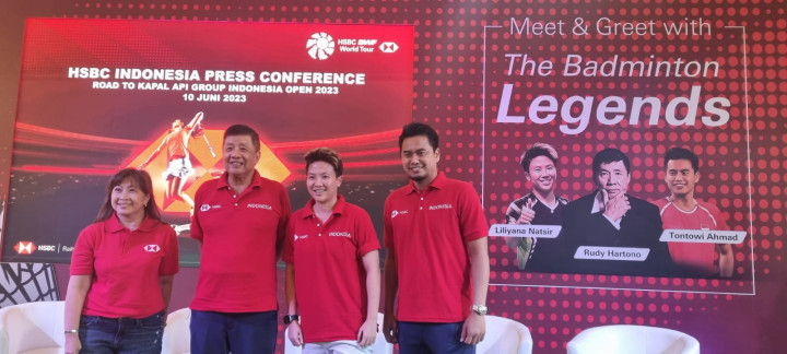 HSBC Indonesia Adakan Meet and Greet dengan Legenda Bulu Tangkis Indonesia