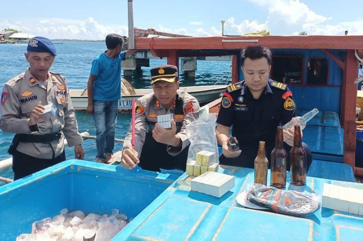 8 Nelayan Pengguna Bom Ikan di Perairan Pulau Simeulue Ditangkap