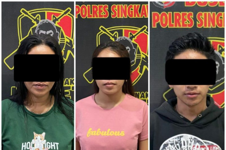 Polres Singkawang Tangkap 3 Pelaku Perdagangan Anak