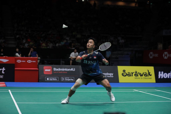 Atasi Perlawanan Antonsen, Ginting Juara Singapura Open 2023