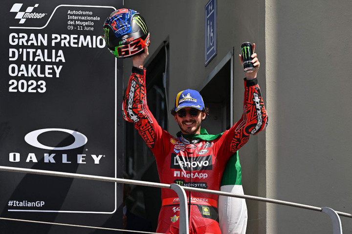 Bagnaia Menangi MotoGP Italia 2023