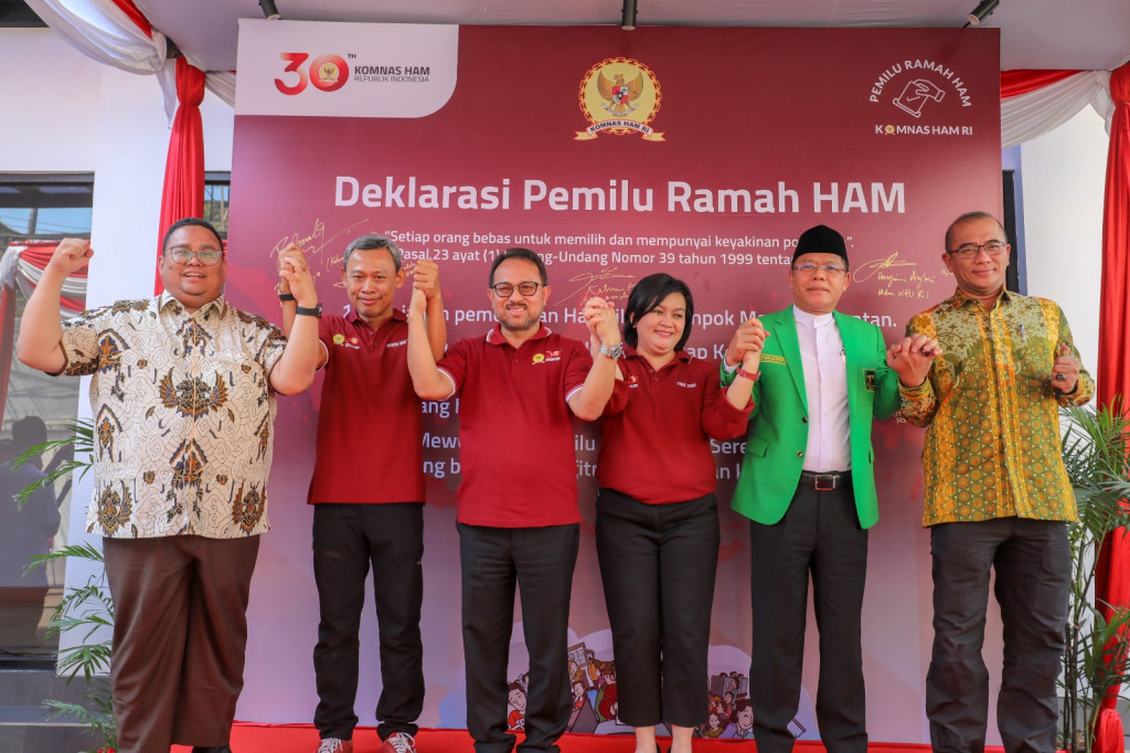 PPP Gandeng Komnas HAM Sepakat Jalankan Pemilu Ramah HAM