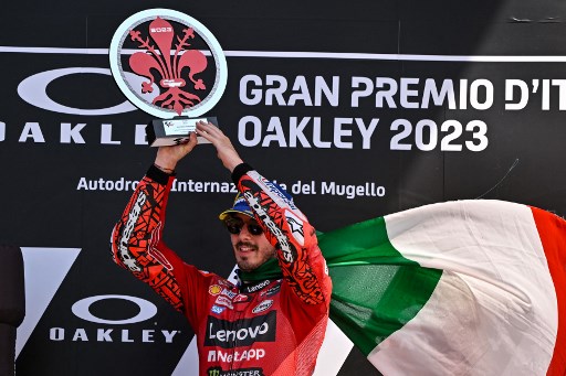 Bagnaia tak Terkejar di Balapan Utama MotoGP Italia