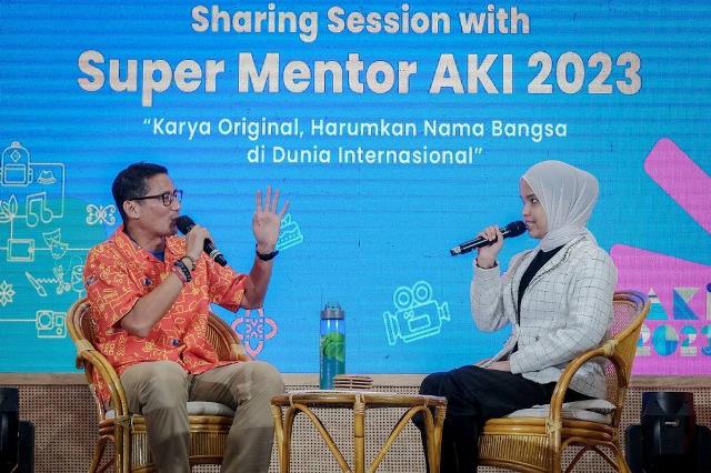 Melalui talenta terbaik bangsa diharapkan mampu mengakselerasi kebangkitan ekonomi. (Foto: Dok. Birkom Kemenparekraf)