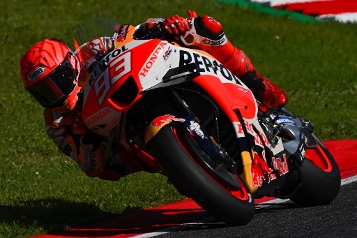 Marc Marquez Kecewa Gagal Finis di MotoGP Italia