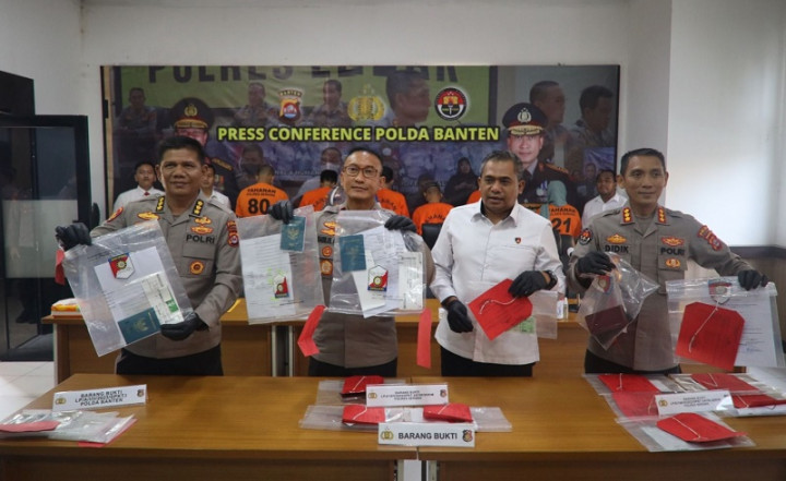 Polda Banten Ungkap Kasus Perdagangan Orang ke Arab Saudi