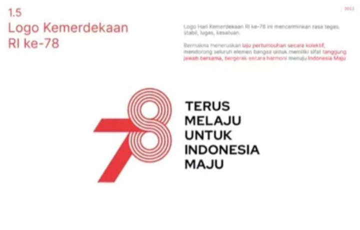 Istana Luncurkan Logo dan Tema HUT ke-78 RI