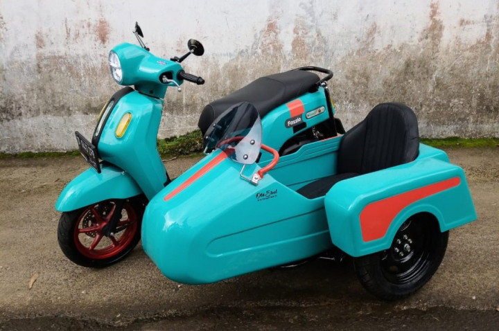 Makin Retro, Yamaha Fazzio Ini Dibekali Sespan