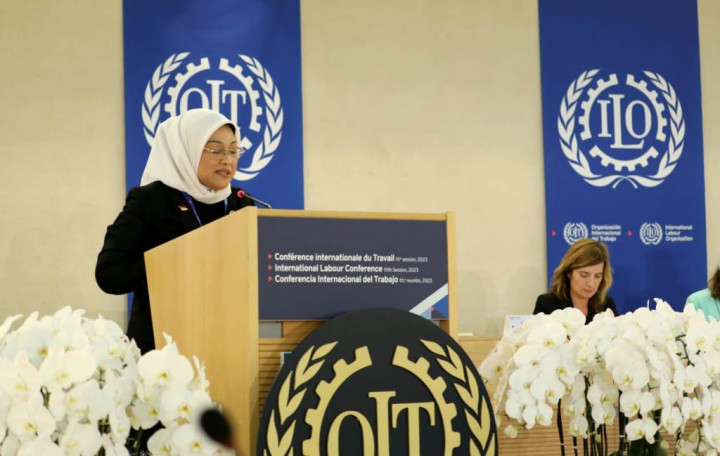 Menaker Ida Paparkan Strategi Wujudkan Keadilan Sosial di Dunia Kerja