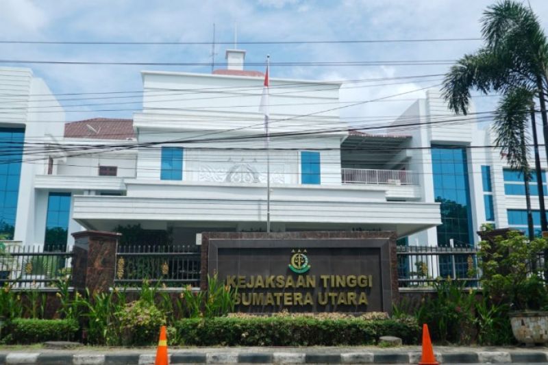 Kantor Kejaksaan Tinggi Sumatera Utara. ANTARA/HO -Kejati Sumut