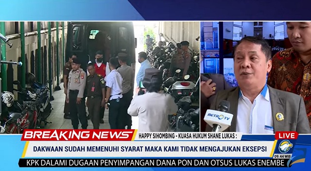 Shane Lukas Bersyukur Permohonan Pemisahan Tahanan Dikabulkan Hakim