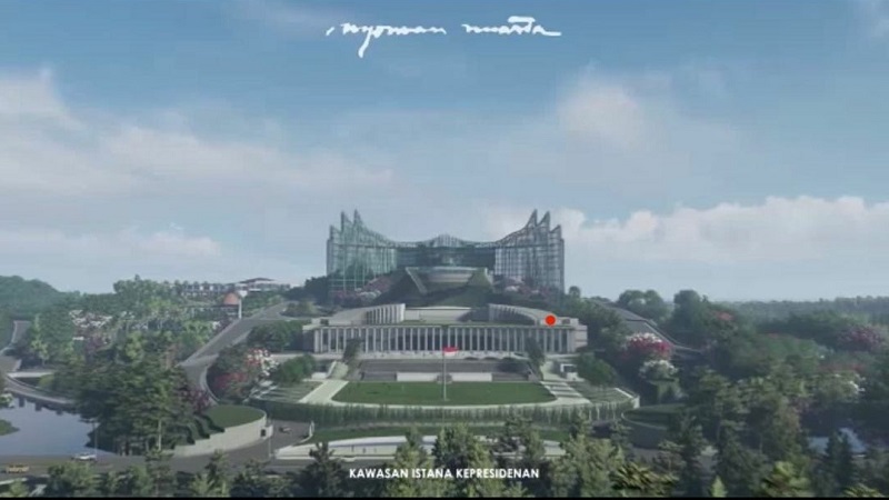 IKN Nusantara. Foto: Dokumen Kementerian PUPR