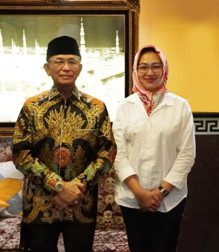 Bersilaturahmi hingga Tiga Jam, ATN dan Airin Bicara Pengembangan Wisata Religi