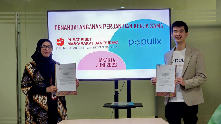 BRIN dan Populix Jalin Kerja Sama Riset Ilmiah pada Gen Z