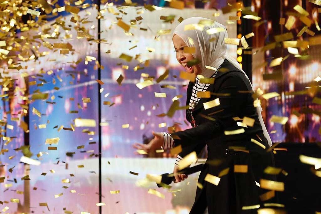 Putri Ariani dalam ajang America's Got Talent (Foto: Instagram)