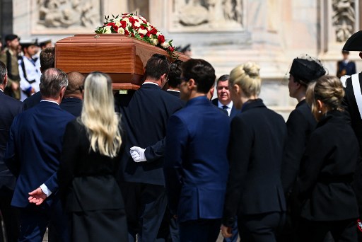 Berlusconi Dimakamkan, Italia Tetapkan Hari Berkabung Nasional