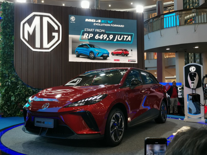 Pilihan Mobil Listrik Makin Banyak, MG4 EV Dibanderol Rp649 Jutaan