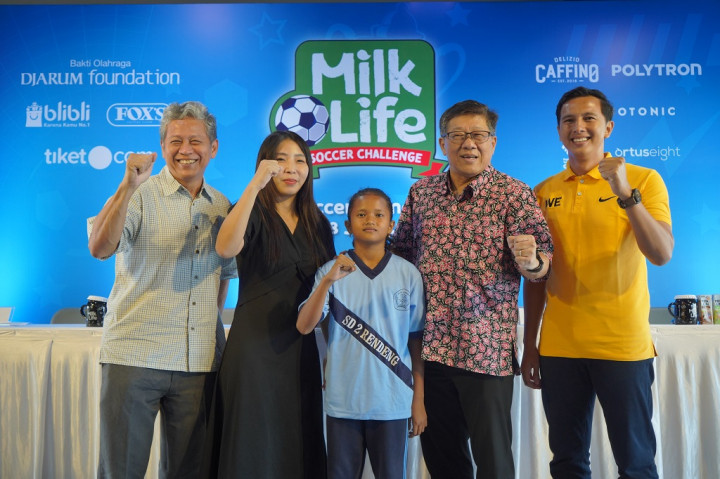 Ratusan Siswi SD di Kudus Siap Unjuk Kebolehan di Milklife Soccer Challenge 2023