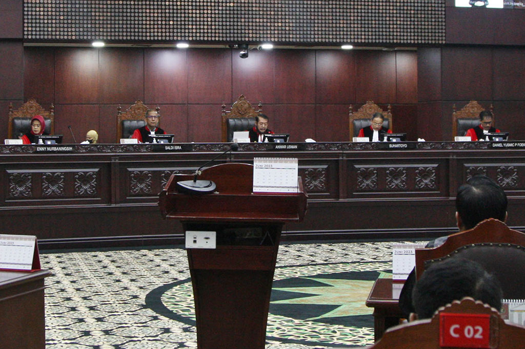 MK: Sistem Pemilu Tetap Terbuka