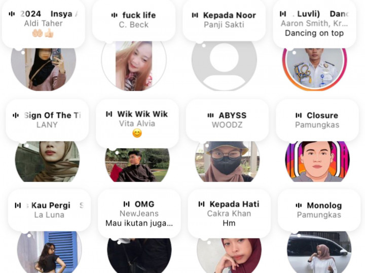 Baru! Pengguna Instagram Kini Bisa Bagikan Lagu di Notes, Begini Caranya