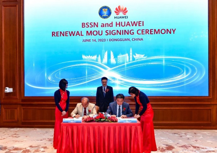 Huawei dan BSSN Perkuat Kerja Sama Pengembangan Keamanan Siber Indonesia