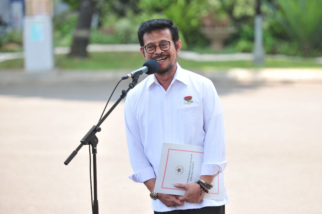 Menteri Pertanian Syahrul Yasin Limpo. Foto: Setkab/Jay